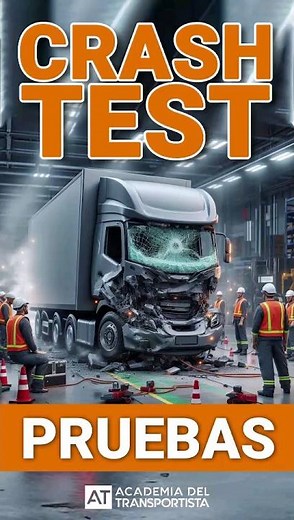 💥CRASH TEST: Así son las pruebas #crashtest #volvotrucks #scania #camion