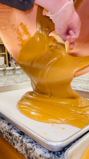 Making our peanut butter fudge! Do you like fudge? 😋 | Paul Thomas Chocolates