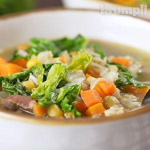 Scotch broth is an old-school British/Scottish recipe with centuries of history, my version features lamb cooked with pearl barley & veggies. Between soaking the broth mix and almost 3-hour cook time, this recipe is far from quick. But it does produce loads of leftovers and the actual hands-on cooking/preparation time is very short! https://www.krumpli.co.uk/scotch-broth/ | Krumpli - Eating In Should Be Special Too
