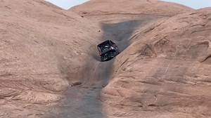 Chevy General taking a Teryx up a slimy Escalator! #moabcowboy #moab #hellsrevenge #kawasaki #escalator #obstacles #offroad #utv #utvoffroad #4wd #fyp #sendit | Moab Cowboy Country Off-Road Adventures