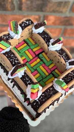 Italian Rainbow Cookie Ice Cream Cake . . . . . #coneywaffle #wafflesandicecream #monmouth #icecreamaddict #foodography #foodlover #delicious #forkyea #cheatdayagain #foodisart #tryitordiet #phoneeatsfirst #lickyourphone #eaternyc #newforktimes #insiderfoodie #eatingnyc #eatfamous #yougottaeatthis #foodbeast #dailyfood #dailyfoodfeed #food52 #52cakes | Coney Waffle