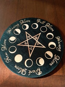 Esoteric Lunar Divination Board for Witchcraft - Etsy Canada