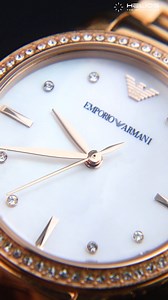 This trending women watch from @emporioarmani is both beautiful & thoughtful! Featuring a white mother of pearl dial and a rose gold recycled stainless steel bracelet, protected by mineral glass and secured with a deployment clasp, this elegant timepiece offers both sophistication and sustainability. Featured watch: AR115231 #EmporioArmani #BestWAtches #Watches #FemaleAccessories #giftsforher #Style #Fashion #PremiumWatches #Lookoftheday #watchesforwomen #emporioarmaniwatchesforwomen #heliosbyti