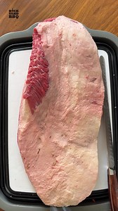 The idea behind putting on a binder like mustard, oil, worcester sauce, etc is to add moisture and tackiness so the rub has something to stick to. But, you don’t need a binder, you can just quickly rub your meat with your hands. This friction will create that tacky surface your rub needs to stick to it. I keep a water spray bottle on hand to get spots that won’t tack up like the hard white fat between the two muscles. I’m not saying I’ll never use a binder again, but I like to experiment and not