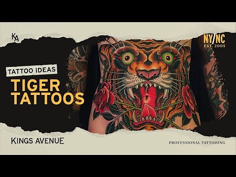 Tiger Tattoo Ideas: Realism, Traditional and Japanese