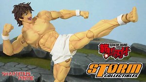 Storm Collectibles Baki Hanma Son of Ogre manga BBTS exclusive action figure review