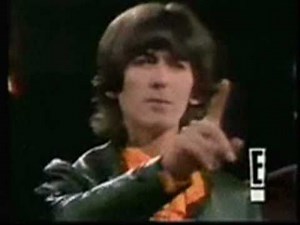 George Harrison being cute! :3