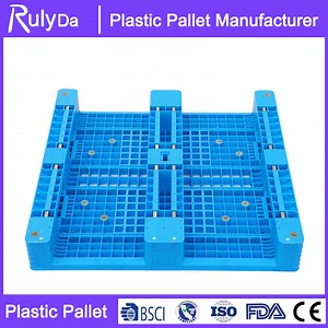 [Hot Item] Costom Shape Liquidation Wholesale Amazon Return Pallet for Sale Euro Heavy Duty Plastic Pallet