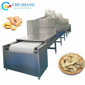 [Hot Item] Automatic High Speed Ginger Slice Spices Drying Machine Microwave Dryer