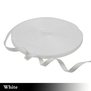 [Hot Item] White Color Polypropylene Canvas Ribbon Belt Bag Webbing PP Webbing