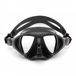 [Hot Item] Easy Adjustable Strap Low Volume Lens for Best Vision Adult Scuba Snorkeling Dive Mask