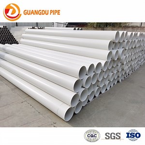 [Hot Item] Large Diameter 4 Inch PVC Plastic Drainage Pipe with High Quality