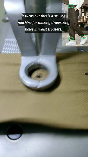 It turns out this is a sewing machine for making drawstring holes in waist trousers #sewing #nonfollowers #fblifestyle | My Sewing Notes