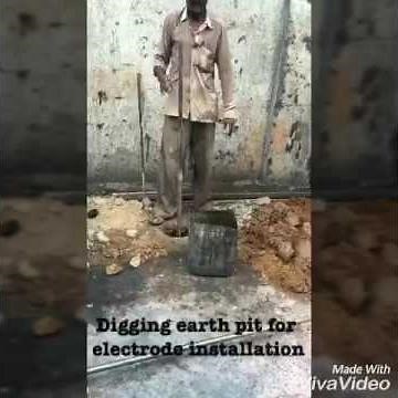Chemical earthing installation procedure by JSE