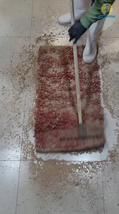 You've never seen a carpet so dirty/full of mud -ASMR Cleaning Rug #cleaningservice #cleaning | Magnus Rug Cleaning