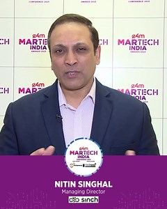 Watch Nitin Singhal, Managing Director, #Sinch sharing what are the essential tools for Indian marketers to implement and optimize MarTech solutions, at the #e4mMartech 2023. Mobavenue Media | WebEngage | #Gupshup | #mediasmart #Martech #TechInnovation #MarTechStack #MarTechConference2023 #MarketingExperts #Delhi | exchange4media