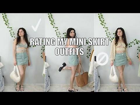 Mini Skirt Outfits | Try On Haul Spring