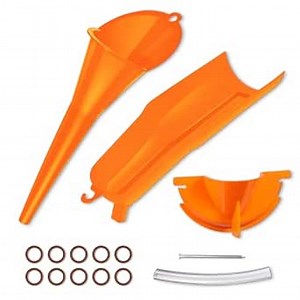 Amazon.com: FANCYTIMES Motorcycle Oil Funnel Sets - Crankcase Fill Funnel, Primary Case Oil Funnel, Drip Free Filter Funnel & Drain Plug O-Ring Fit for Harley Sporster Dyna : Automotive