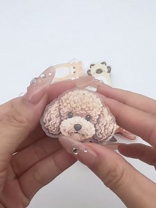 6 Pieces Acrylic Binder Clip - Double-Sided Cartoon Animal Design, Memo and Snack Bag Clips, Paper Clamps for Home, Office, School, and Desk Organizer (Multicolored Cat)