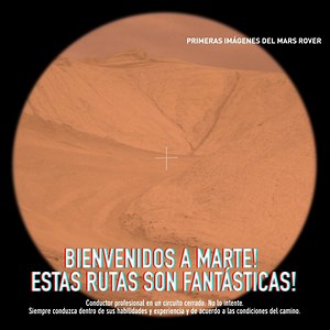 Primeras imágenes de Marte. El todoterreno está fuera de este mundo. #Mars | Jeep Paraguay