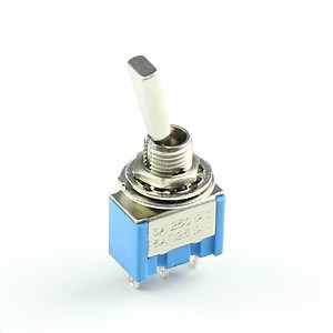 [Hot Item] 6mm 3 Pin Metal Single Pole 6A Mini Toggle Switch