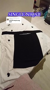 ₱95 pusod lang single Niqab Single layer niqab Black single niqab Muslim face veil Lightweight niqab Islamic niqab cover Simple niqab design Muslim women niqab Breathable niqab Full face cover niqab Everyday niqab #SingleNiqab #MuslimFaceCover #IslamicWear #NiqabForWomen #LightweightNiqab | Baiwata Lansao Alcarez