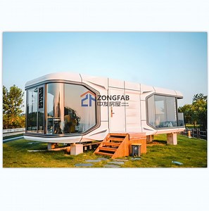 [Hot Item] Seaside Technology Featured Portable Mobile Modular Prefab Pod Space Capsule House Home