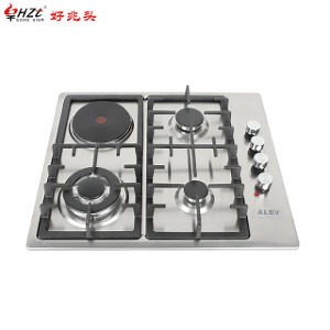 [Hot Item] Big Power Built-in Multi-Function Gas with Electric Cooker Hob with Infrared Hob