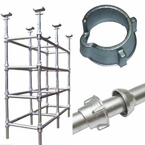 [Hot Item] Construction Ringlock Cuplock Scaffolding High-Strength Steel 800kg Load Capacity Industrial Outdoor Hotels Chinese Hot DIP