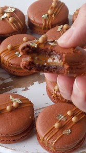 8.2K views · 96 reactions | These Dulce de Leche Macarons feature chocolate shells, and a delicious dulce de leche filling. 癩 Recipe in the comments  | Pies and Tacos | Facebook