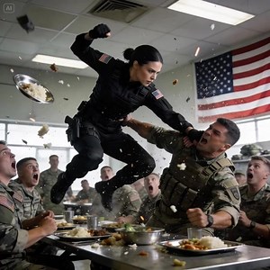 🚨 NAVY SH0CKER: Quiet Logistics Mom Gets Surrounded by Cocky Recruits — Then She SNAPS and Drops the Leader in SECONDS! 😱💥 You think she’s just another desk sailor eating toast alone? Think again. Four arrogant boot-camp freshies circled Sarah in the Norfolk mess hall, sneering: “Go home to your kids, sweetheart.” “You’re stealing a real man’s job.” One grabbed her shoulder. Big mistake. In a blur faster than you can blink, the 28-year-old “invisible” logistics specialist locked his wrist, tw