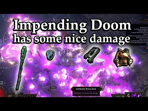Delayed Impending Doom (Doom blast) build - Path of Exile (3.17 Archnemesis)