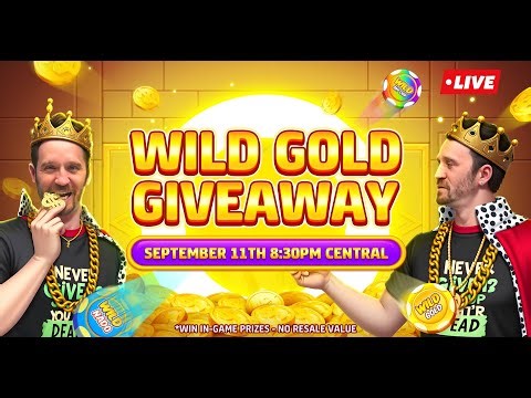 WILD GOLD GIVEAWAY ! 🪙🌟