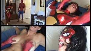 Spider-guy vs Spider-chick - Extended Video - MP4 - Standard Resolution | Clips4sale