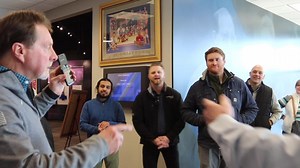 We enjoyed having Leadership Iowa visit the Museum today! By the way, legendary Dan Gable happended to call the Museum as the group came in, so he welcomed them himself! | National Wrestling Hall of Fame Dan Gable Museum