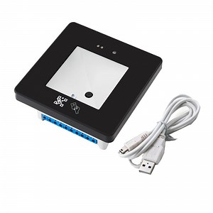 [Hot Item] 8-12V MIFARE 13.56MHz Card Reader Wiegand/USB/RS232/RS485 Access Control Reader Two-Dimensional Qr Code Card Reader (SR305C)