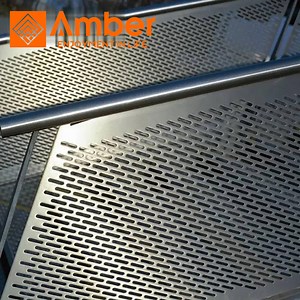 [Hot Item] Hot Sale Slotted Hole Stainless Steel Punched Plate Screen Perforated Metal Sheet Mesh Panels for Decorative