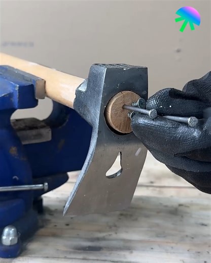 Easy adze hammer head fix | Science Room