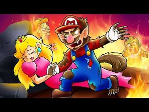 The Sad Love Story of Werewolf Mario & Princess Daisy | Funny Mario Animation