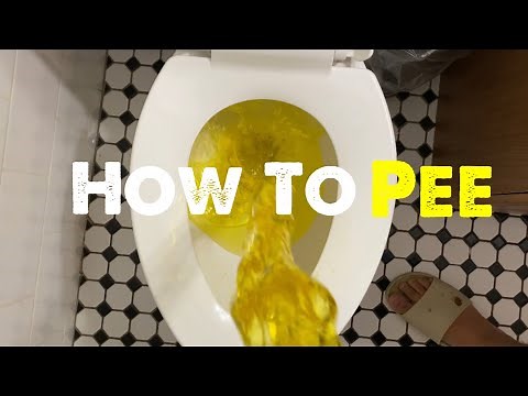 How to Properly Pee || Best Tutorial and Explanation Must Watch
