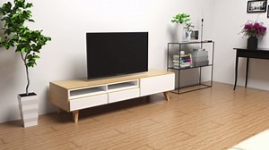 PERLESMITH Swivel TV Stand Universal Table Top TV Base for 32 to 65 inch LCD LED OLED 4K Flat Screen TVs - Height Adjustable TV Mount Stand with Tempered Glass Base, VESA 600x400mm