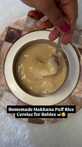 13K views · 824 reactions | Homemade Makhana Puff Rice Cerelac ✨ ...