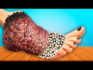 ASMR Foot Spa 🦶 | Relaxing Massage & Sleep-Inducing Sounds