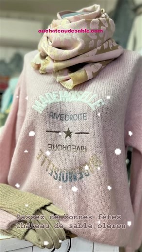 5.1K views · 64 reactions | Château de Sable Le château d’Oleron #chateaudesable#cds#look#mode #deco#pretaporter#christmas#noel | Chateau De Sable | Facebook