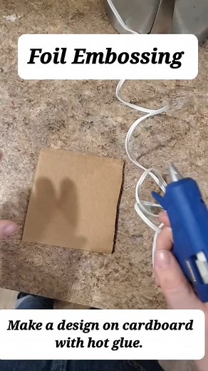 Foil Embossing is a fun and cool art project anyone can do! #artprojects #familyfun | Angel Nicki Mann