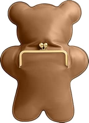 Amazon.com: Coach Bear Kisslock - Bolsa con marco (B4/Honey Brown) : Ropa, Zapatos y Joyería