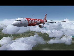 AirAsia A320 Kota Kinabalu - Kuala Lumpur (FSX)
