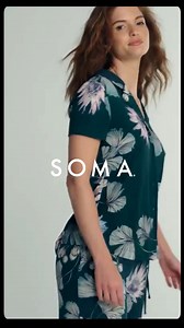 Petals paisley = print perfection. Our bestselling sleepwear re-imagined for spring. | Soma Intimates