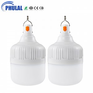 [Hot Item] Phulal High Quality E27 B22 LED Emergency Bulb Convenient Portable Rechargeable Battery High CRI LED Emergency Lighting Bulb