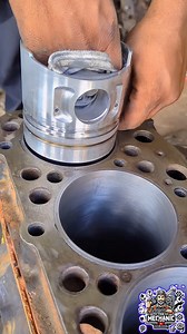 Piston & Gauge Method for Liner Clearance Professional Engine Check #mechanic #engine #how | Supachai.